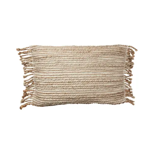 Kuddfodral - Jute Beige - 60 x 40 cm - www.frokenfraken.se
