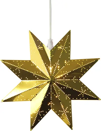 Adventsstjärna - Metall Classic - 28 cm - www.frokenfraken.se