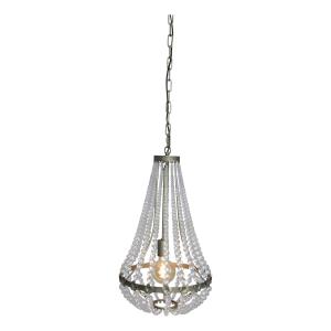 Ljuskrona med glasprismor - 60 x Ø 35.5 cm - www.frokenfraken.se
