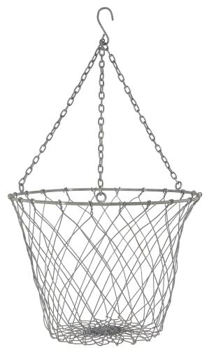 Ampel - MetallKorg - Zink - Ø26 X 20 CM - www.frokenfraken.se