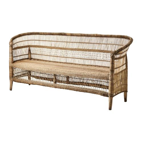 Soffa L - Natur - 180 x 40/80 x 45 cm - www.frokenfraken.se