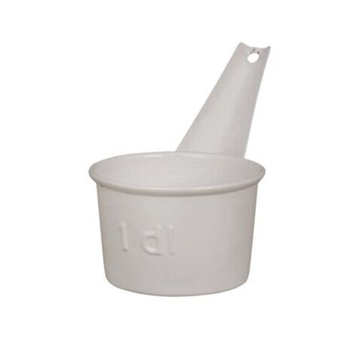 Skopa Hugo Beige 1 DL - Ø 6 x 13 x 4 cm - www.frokenfraken.se
