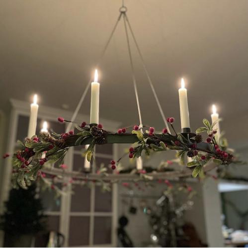 Ljuskrona i vajer - 75 cm - www.frokenfraken.se