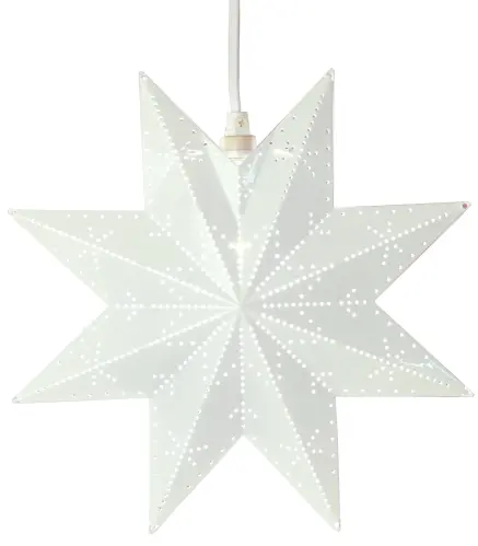 Adventsstjärna - Metall Classic - 28 cm - www.frokenfraken.se
