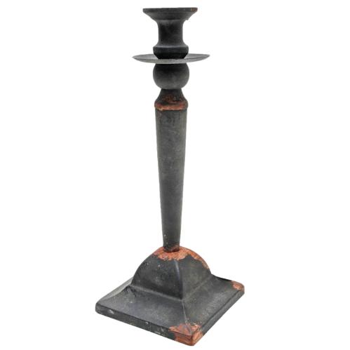 Ljusstake - Metall Vintage Black - 30 cm - www.frokenfraken.se