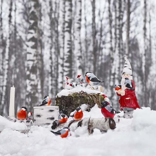 Ljusstake - Pratstund - Domherre & Tomte - www.frokenfraken.se