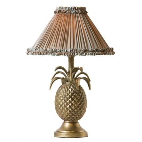 Lampfot - Ananas - Mässing - 34 cm - www.frokenfraken.se