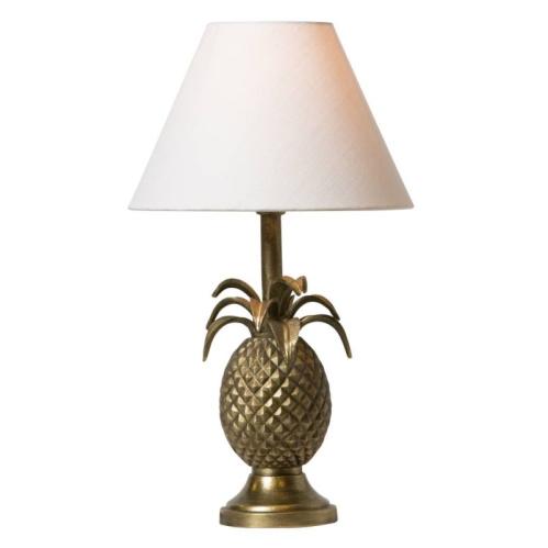 Lampfot - Ananas - Mässing - 34 cm - www.frokenfraken.se