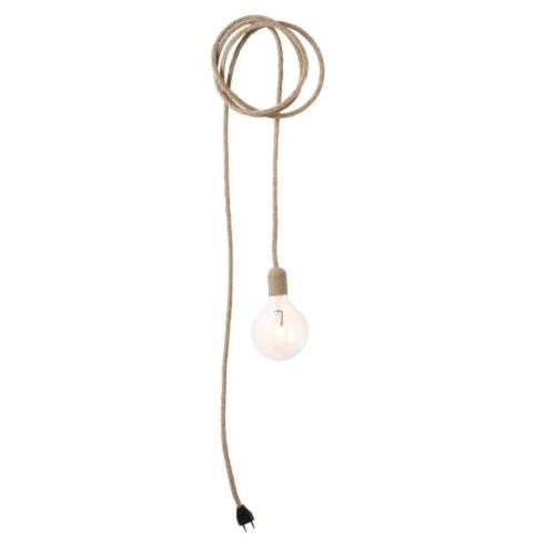 Lampsladd - Jute - 3,5 m - www.frokenfraken.se