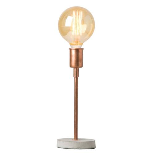 Lampfot - Hugo - Koppar - 33 cm - www.frokenfraken.se