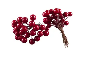 Bär - Röd - Knippe - 9 mm - www.frokenfraken.se