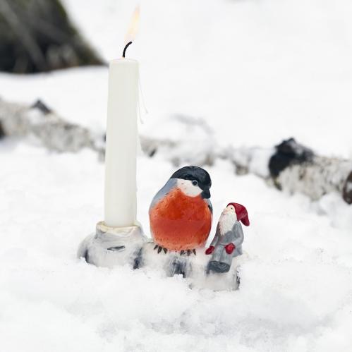 Ljusstake - Pratstund - Domherre & Tomte - www.frokenfraken.se