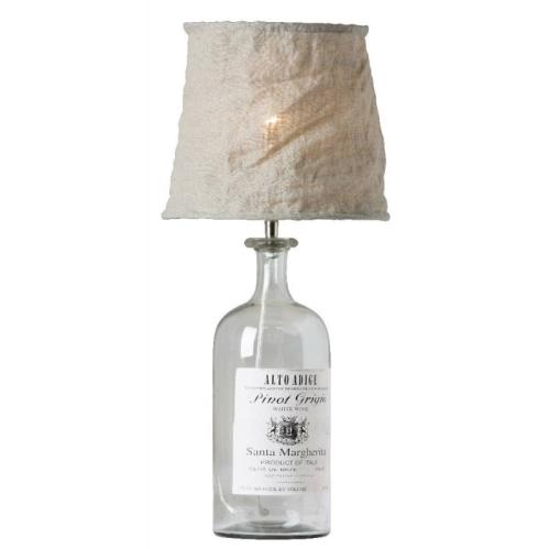 Lampskärm - Linne - Natural - Ø25 - www.frokenfraken.se