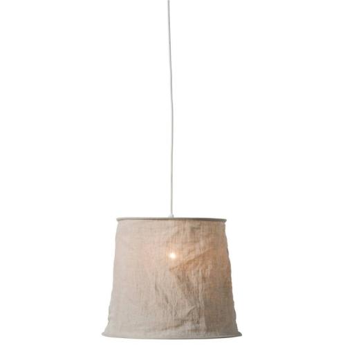 Lampskärm - Linne - Natural - Ø42 - www.frokenfraken.se