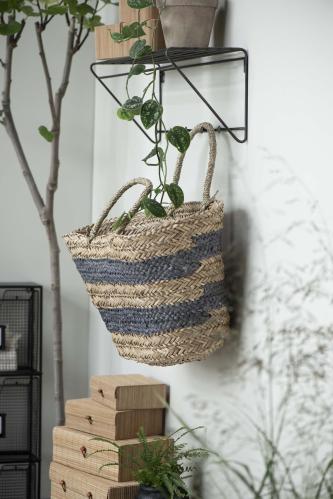 Hattehylla med 5 krokar Brooklyn - 63 X 22 X 19,5 CM - www.frokenfraken.se