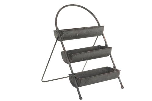 Planteringshylla - Metall - 39 x 14,5 x 68 cm - www.frokenfraken.se