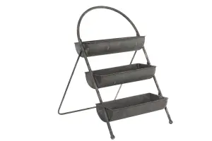 Planteringshylla - Metall - 39 x 14,5 x 68 cm - www.frokenfraken.se