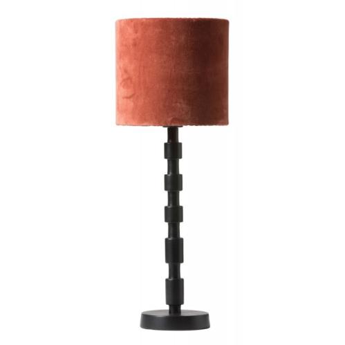Lampskärm - Sammet - Rust - Ø17 cm - www.frokenfraken.se