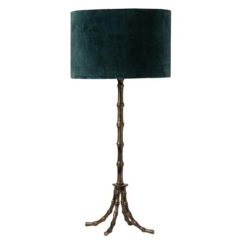 Lampskärm - Sammet - Green - Ø38 cm - www.frokenfraken.se