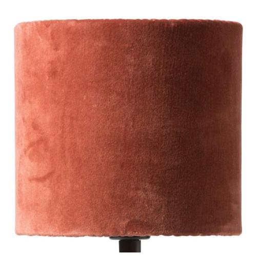 Lampskärm - Sammet - Rust - Ø17 cm - www.frokenfraken.se