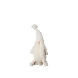 Tomte - Vit - 49 cm - www.frokenfraken.se