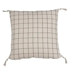 Kuddfodral - AXEL - SVART - 45 X 45 CM - www.frokenfraken.se