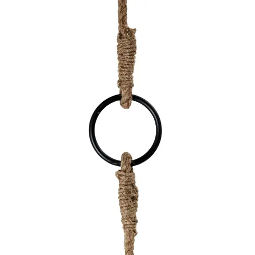 Gunga - Trä med tofsar - 60 x 30 x 3 cm - www.frokenfraken.se