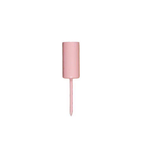 Ljushållare - Metall - Rosa - 10 cm - www.frokenfraken.se