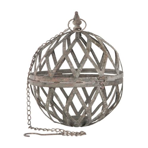 Ljusklot - Hängande - Brun/Grå - Ø25 cm - www.frokenfraken.se