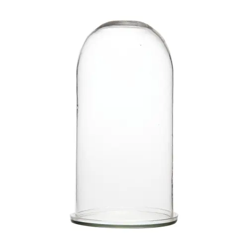 Glaskupa med fat L - Klar - Ø17 x 35 cm - www.frokenfraken.se