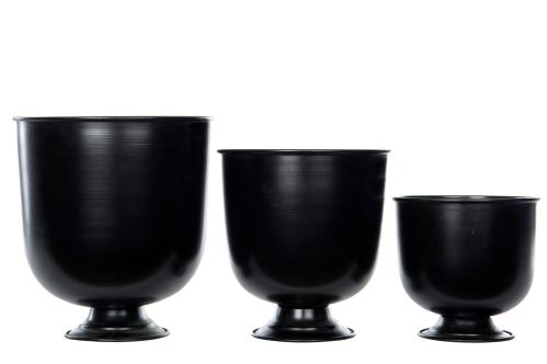Kruka - Pokal - Svart - Ø15.5 cm - www.frokenfraken.se