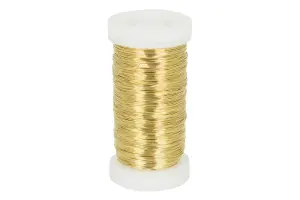 Myrtentråd - Guld - 0,3 mm - www.frokenfraken.se