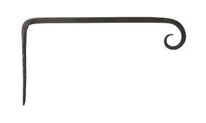Väggkrok - Smide - för lykta - 30 cm - www.frokenfraken.se