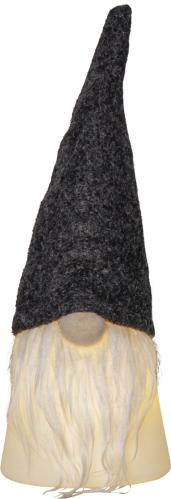 Tomte med belysning - 18 cm - www.frokenfraken.se