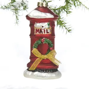 Julkula - Postlåda - Glas - 11 cm - www.frokenfraken.se