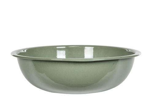 Tvättfat - Emalj Grön - Ø30 cm - www.frokenfraken.se