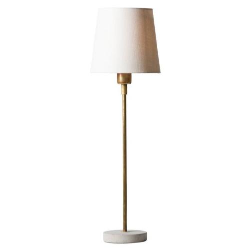 Lampfot - Hugo - Mässing - 56 cm - www.frokenfraken.se