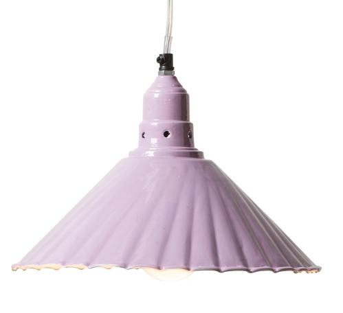 Lampa - Toker Lila - OBS! Liten defekt - www.frokenfraken.se