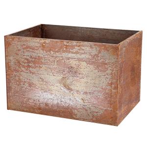 Kruka - Rost - 60 x 40 x 40 cm - www.frokenfraken.se