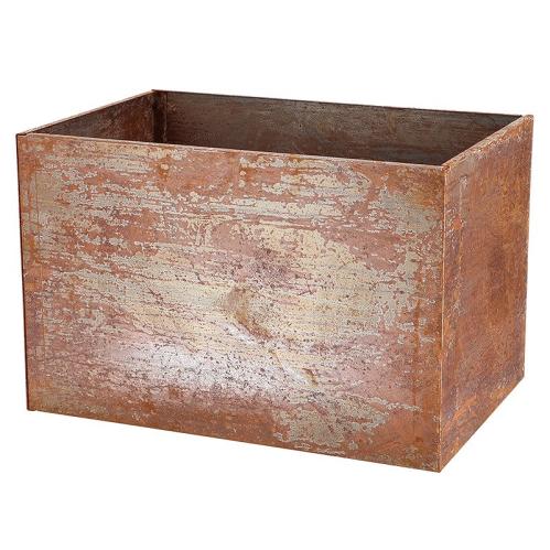 Kruka - Rost - 60 x 40 x 40 cm - www.frokenfraken.se