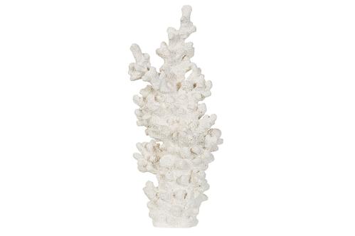 Korall - Dekoration - vit - 29 x 13 x 9 cm - www.frokenfraken.se