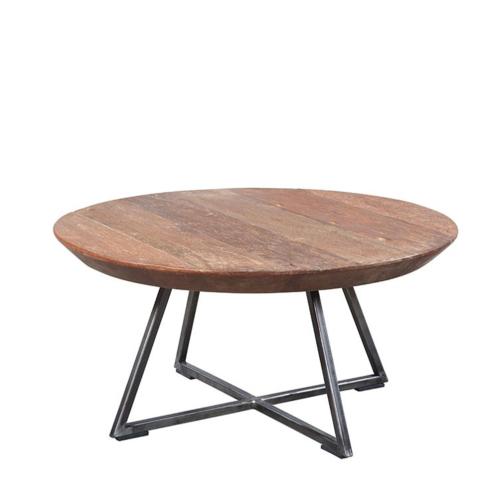 Soffbord - Rund - Trä - 30 x Ø60 cm - www.frokenfraken.se