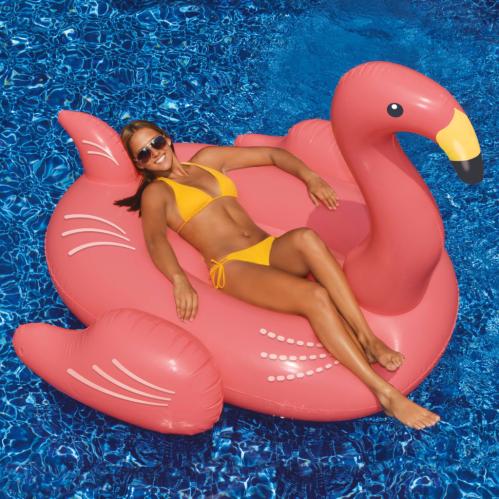 Flamingo - Badflamingo - Uppblåsbar - Jätte - www.frokenfraken.se