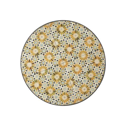 Trädgårdsbord - Färgglad Mosaik - Järn - Ø60 x 72 cm - www.frokenfraken.se