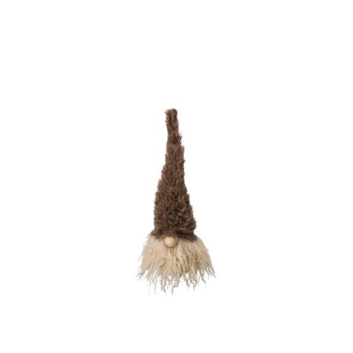 Tomte - Brun - 8 x 28 cm - www.frokenfraken.se