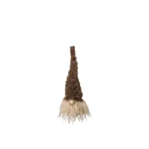Tomte - Brun - 8 x 28 cm - www.frokenfraken.se