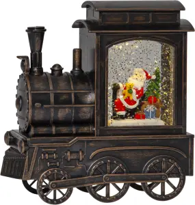 Juldekoration - Lok med tomte - 17 cm - www.frokenfraken.se