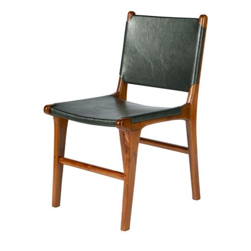Stol - Trä/Svart - 45 x 59 x 85 cm - www.frokenfraken.se