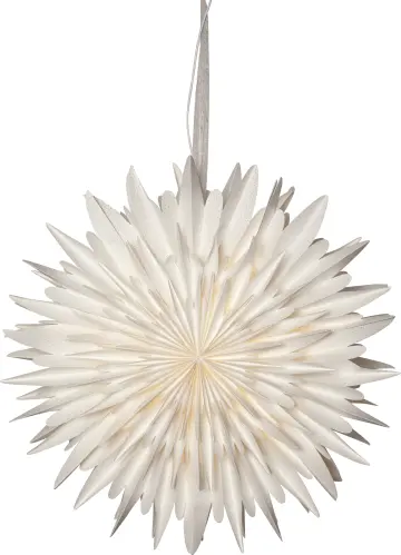 Adventsstjärna - Vit - 60cm - www.frokenfraken.se
