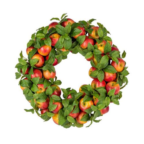 Äppelkrans - Orange/Grön - 60 cm - www.frokenfraken.se